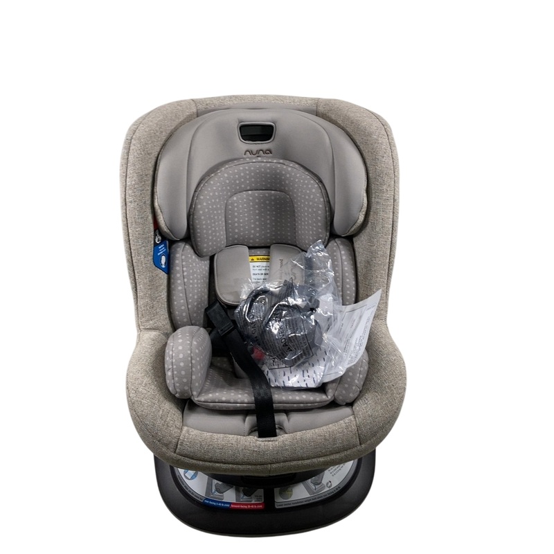 Nuna Revv Rotating Convertible Car Seat, Droplet Dot, 2024