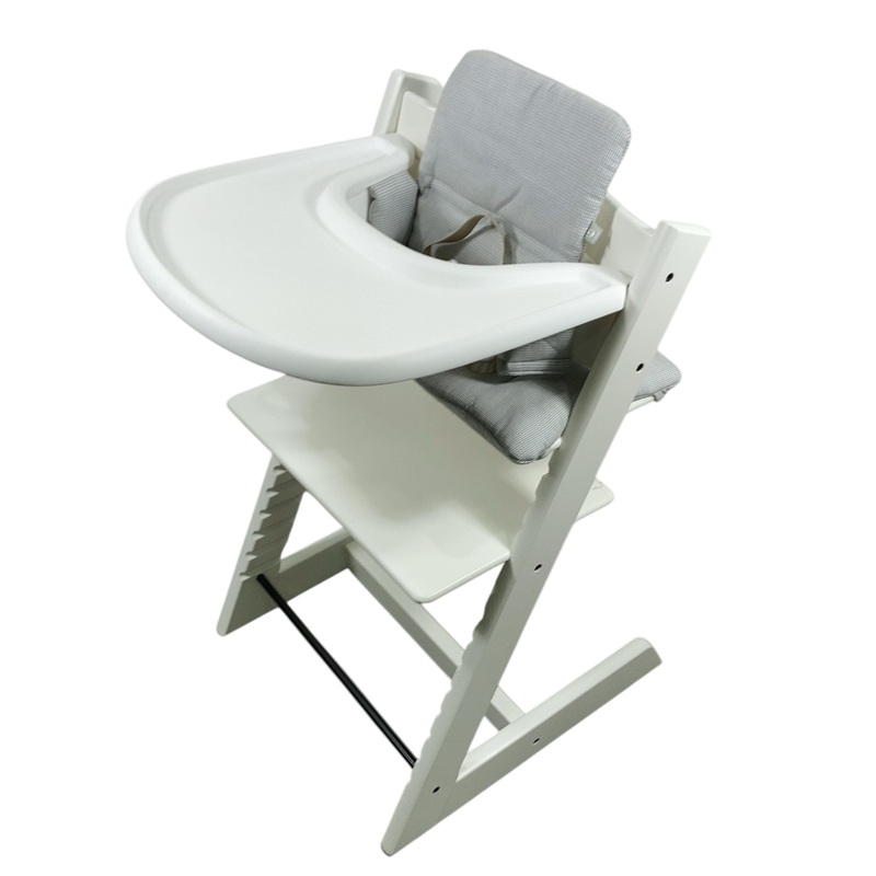 Stokke Tripp Trapp Complete High Chair, 2, Nordic Grey, White