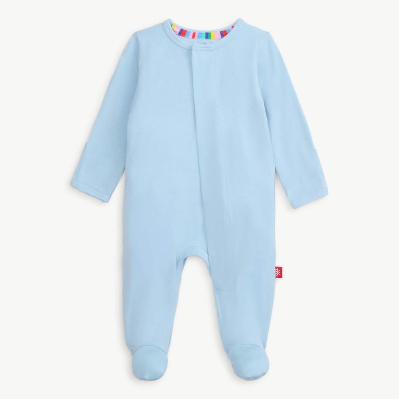 Magnetic Me Baby Blue Modal Magnetic Parent Favorite Footie
