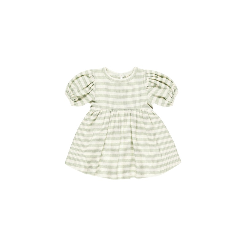 Quincy Mae Darla Dress – Mint Stripe