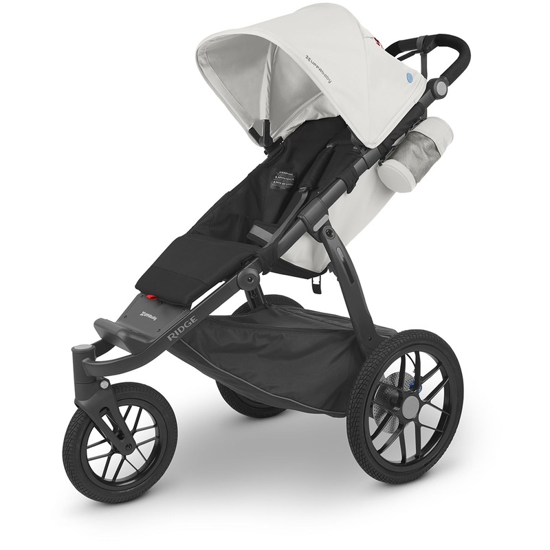 UPPAbaby Ridge Jogging Stroller – Bryce (White / Carbon)