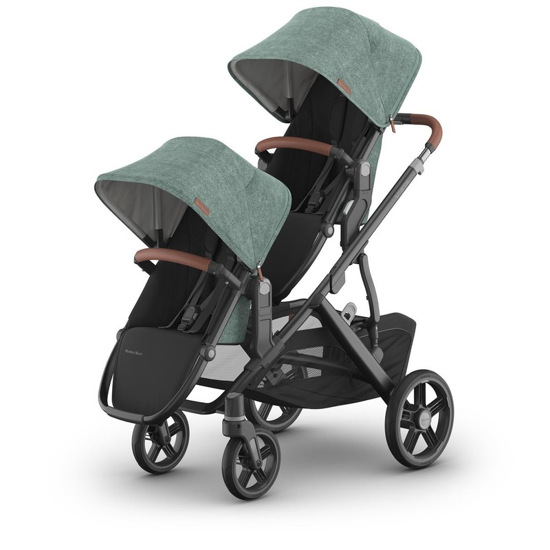 UPPAbaby Vista V3 Double Stroller with RumbleSeat V3 Bundle – Gwen