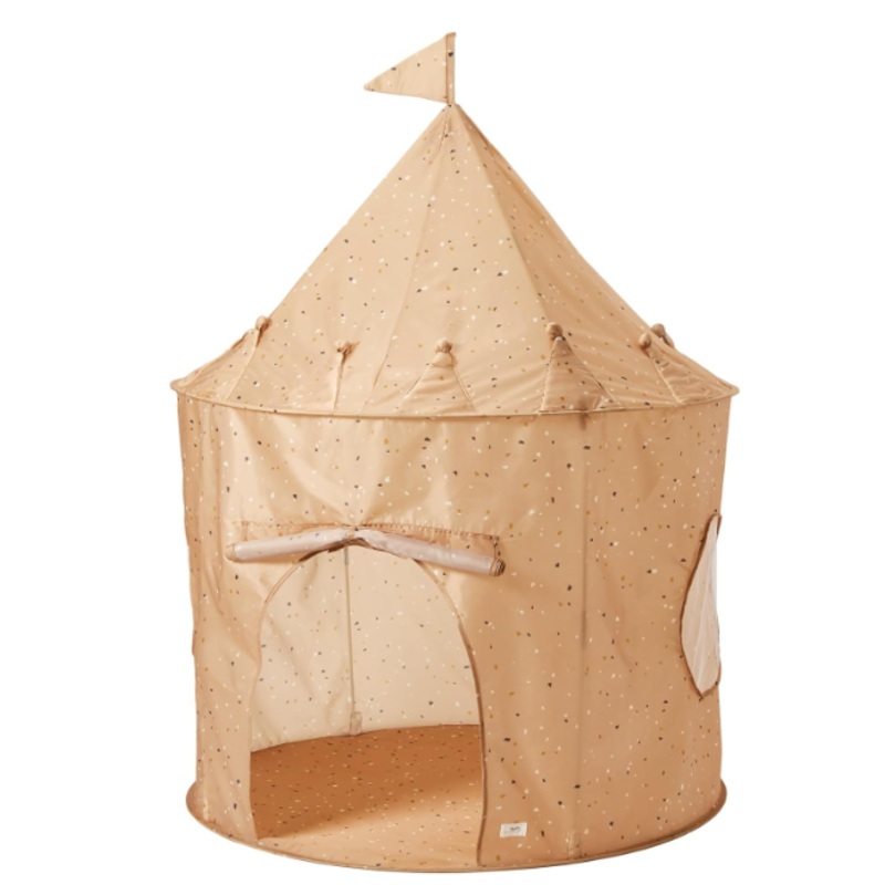 3 Sprouts Play Tent, Terrazzo Clay