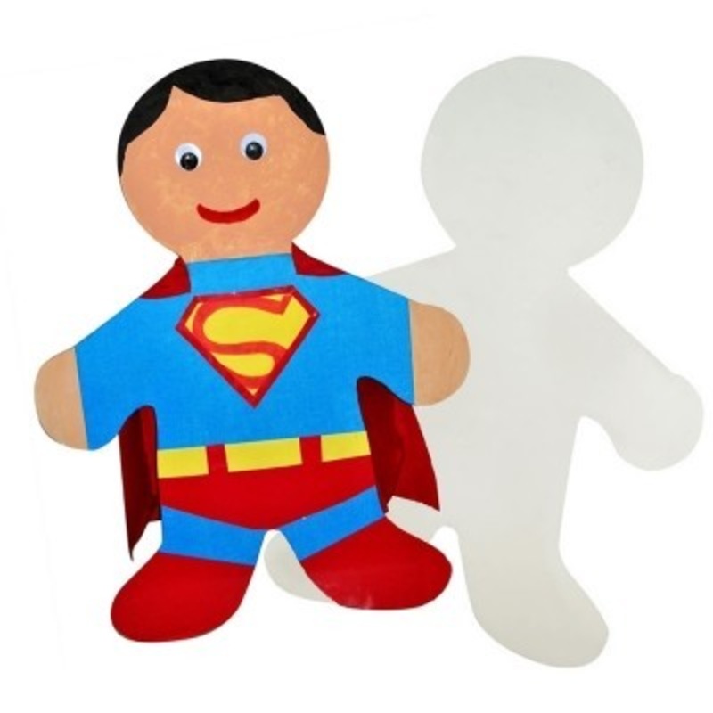 36″ Corrugated Super Person