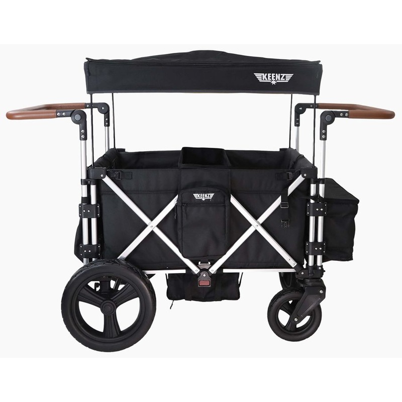 Keenz OPEN BOX 7S+ (4 Seater) Stroller Wagon – Black