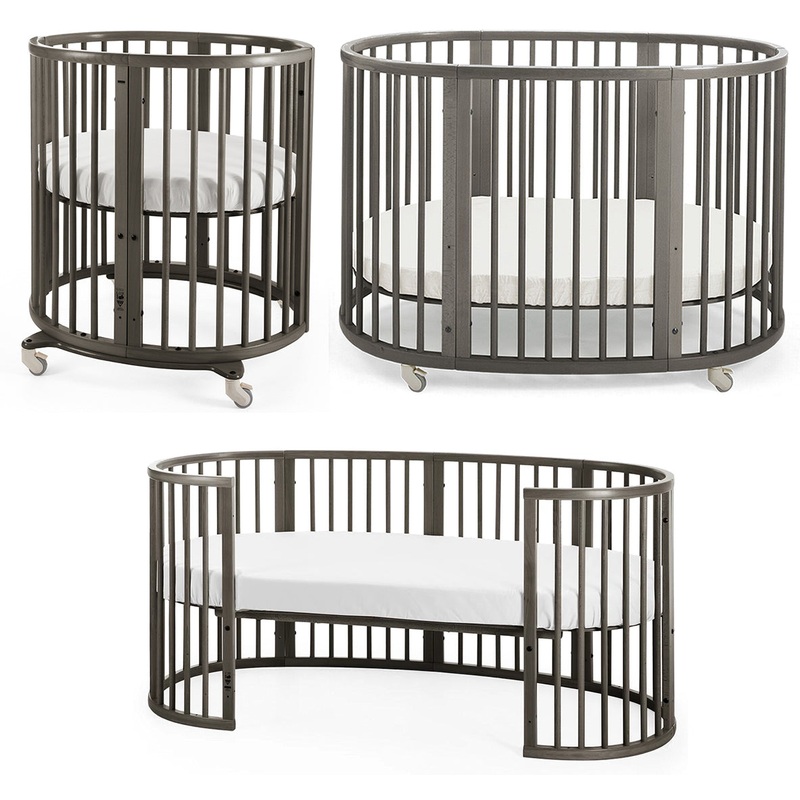 Stokke Sleepi Mini to Crib to Junior Bed Complete Bundle – Hazy Grey