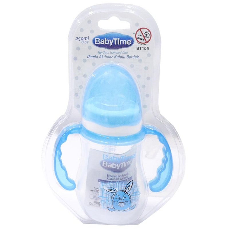 Baby Time Baby Non-Drip Handled Cup 250ml
