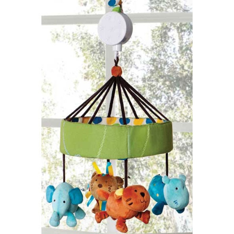 KidsLine Animal Parade Musical Mobile