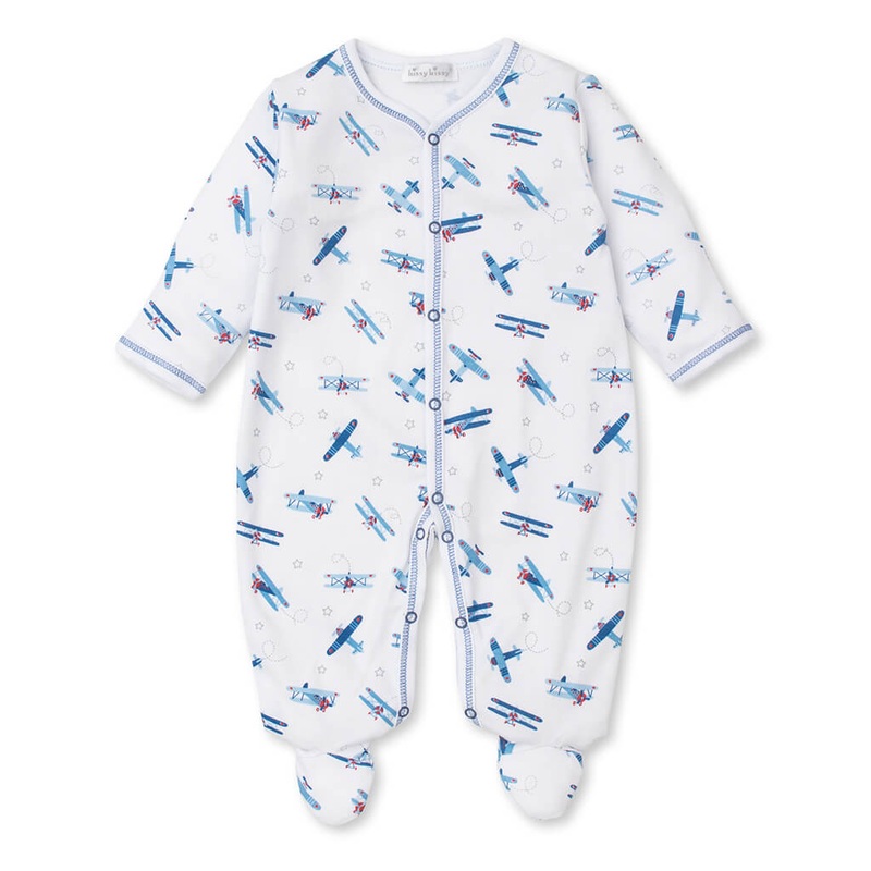Kissy Kissy Print Footie High Flyers