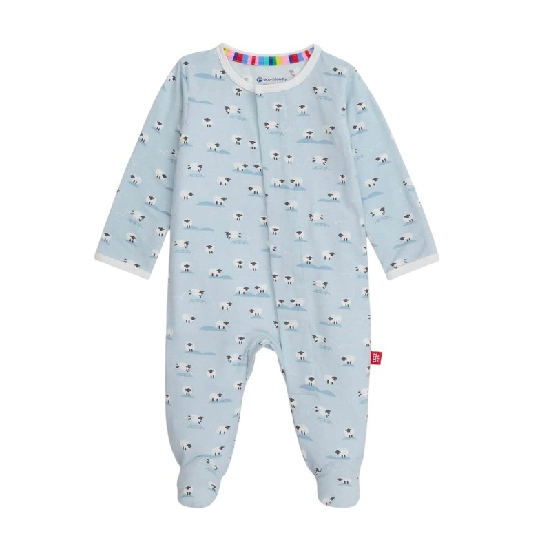Modal Footie Baa Baa Baby Blue