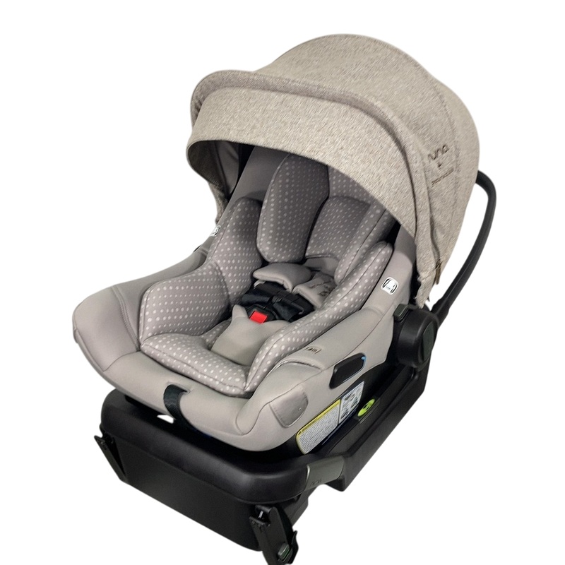 Nuna Pipa Aire RX Infant Car Seat, Droplet Dot, 2024