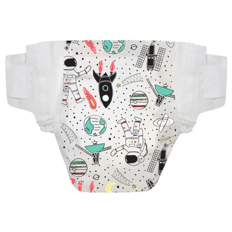 The Honest Company Diaper Pack – Space Travel – Size 4 (22-37 lbs)