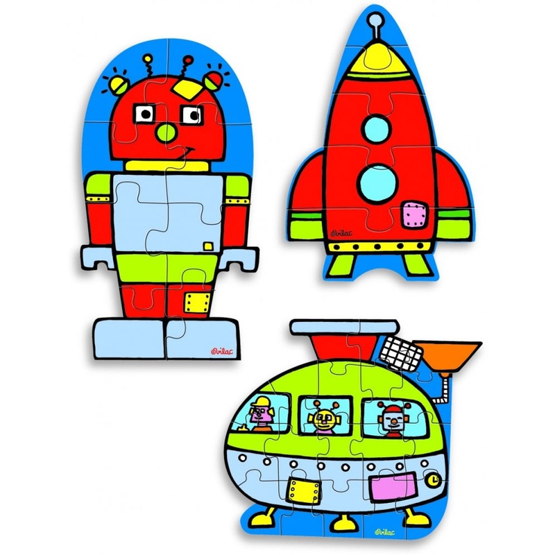 Vilac Robot Puzzles