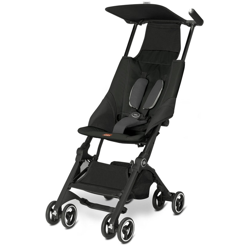 GB Pockit  Ultra Compact Lightweight Stroller – Monument Black