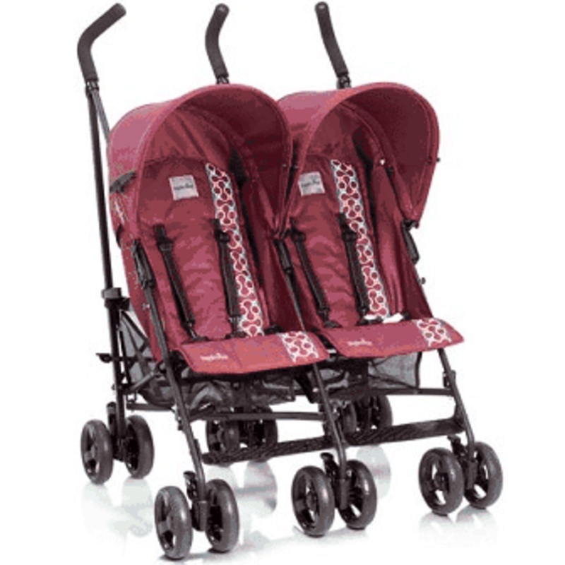 Inglesina Twin Swift Double Stroller 2008 Rubino