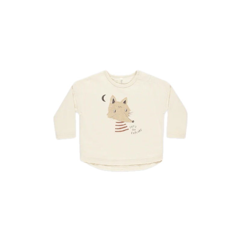 Rylee + Cru Long Sleeve Tee + Brick Stripe Pants Set – Coyote