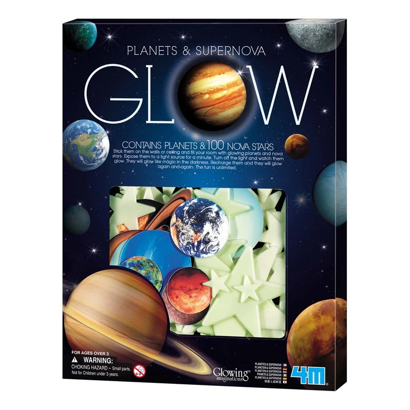 4M-Glowing Imagination Glow Planets & Supernova