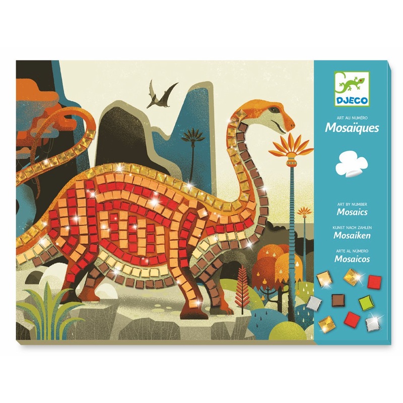 DJECO PG Mosaics Dinosaurs