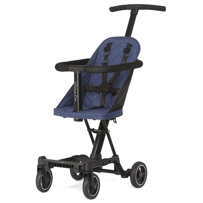 Dream On Me Lightweight & Compact Coast Rider Stroller – Navy