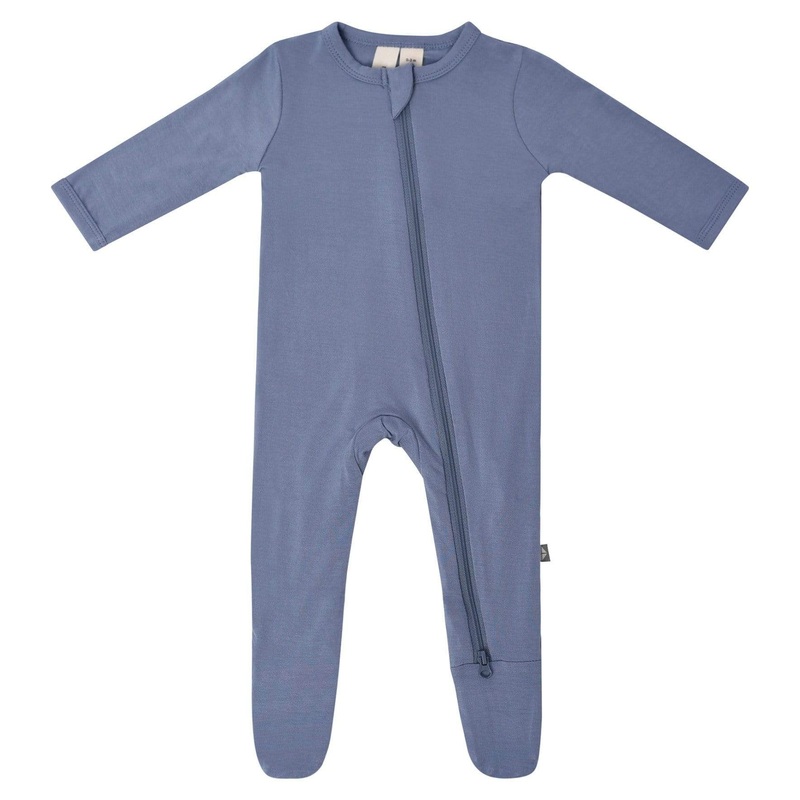 Kyte Baby Zippered Footie – Slate