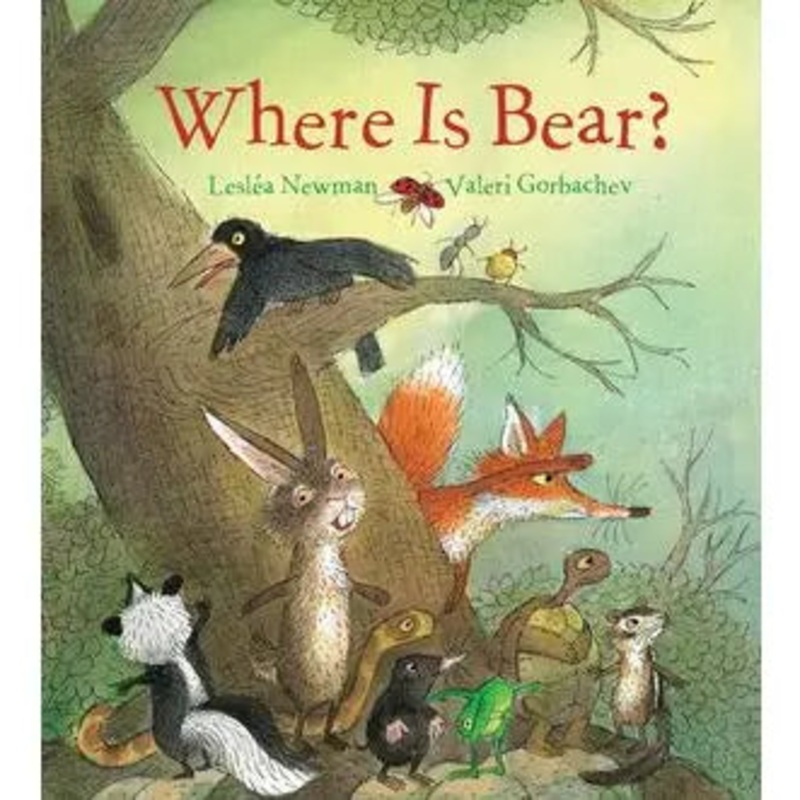 Where Is Bear? Padded Board Book