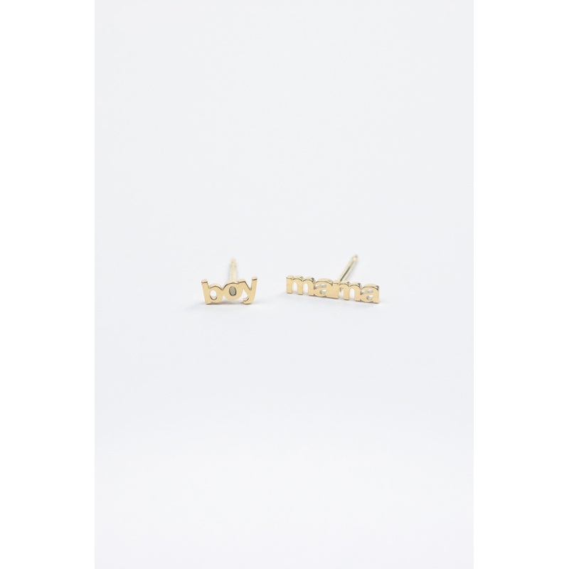 Boy Mama Earring Set