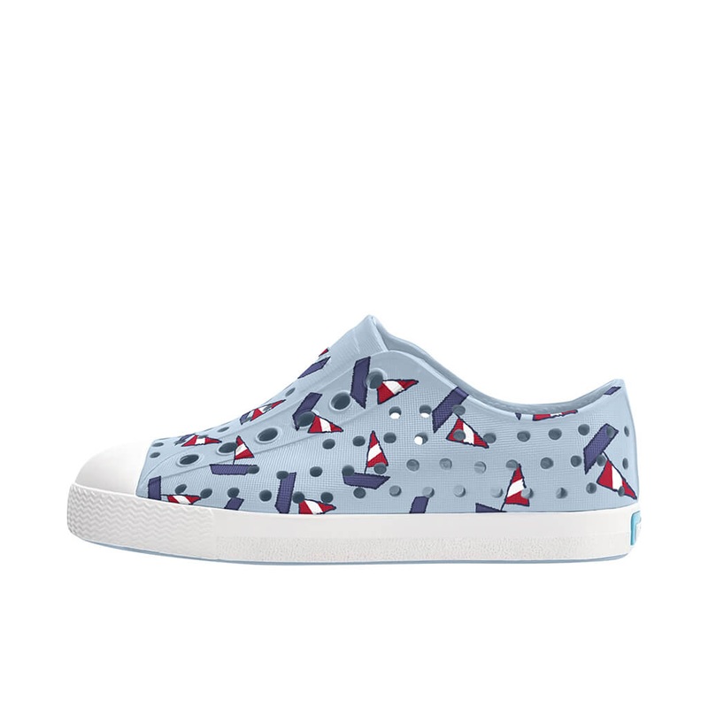 Jefferson Print Kids – Air Blue/Shell White/Sailboats