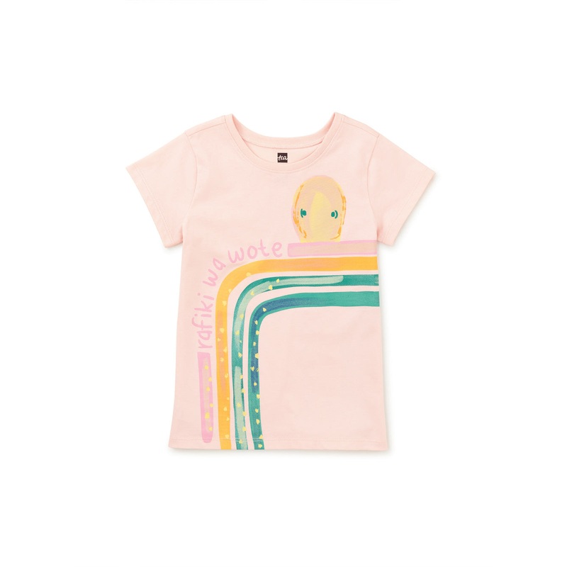 Tea Collection Rainbow Octopus Graphic Tee