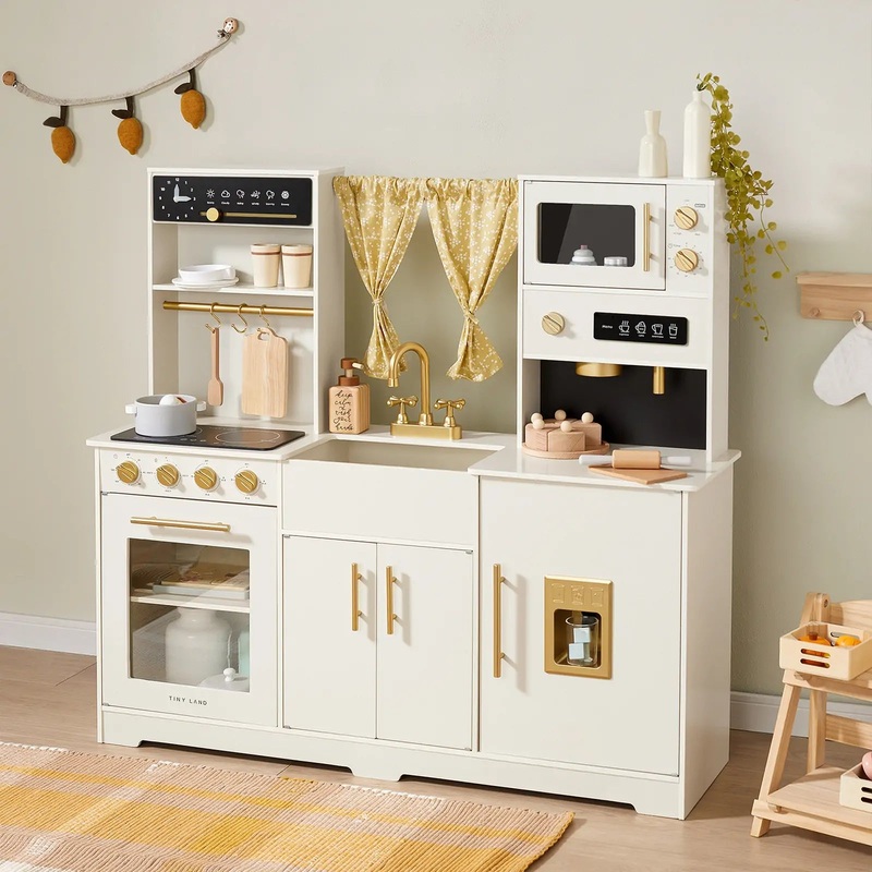 Tiny Land  Iconic Play Kitchen – Cream