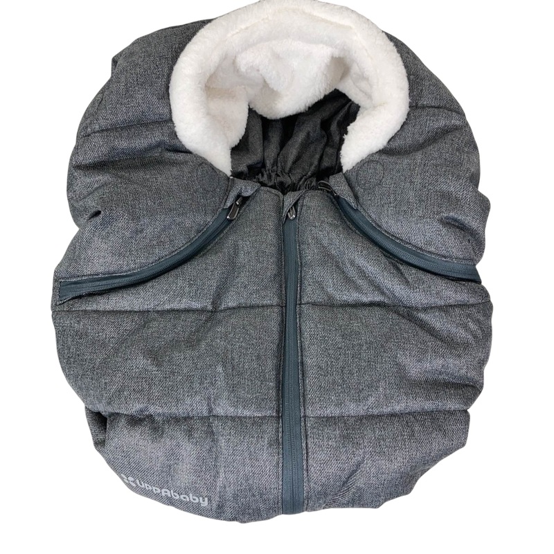 UPPAbaby Mesa Infant Car Seat Cozy Ganoosh, Greyson (Charcoal Melange)