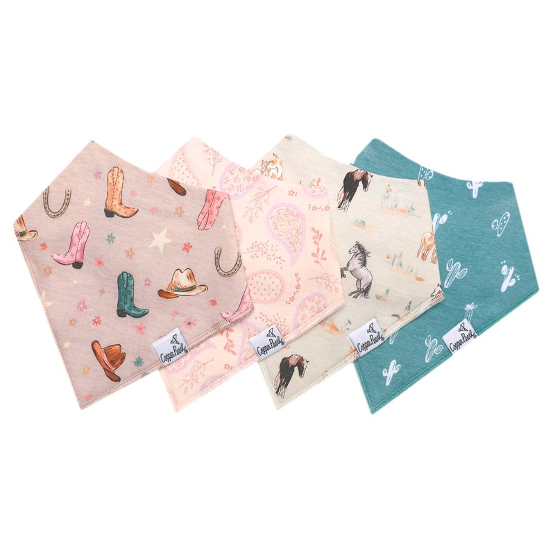 Copper Pearl Baby Bandana Bibs | Cheyenne