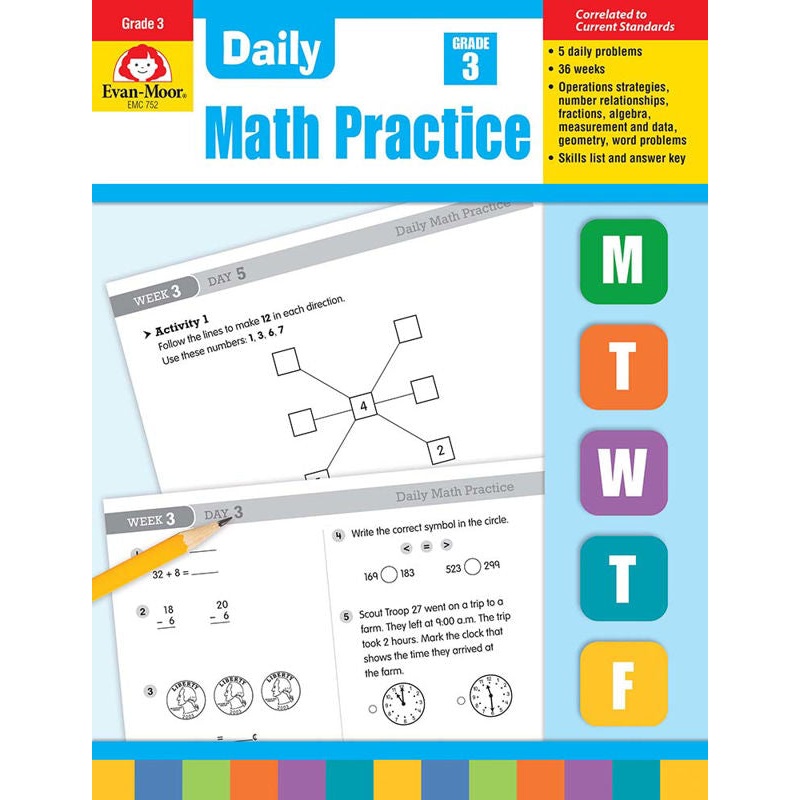 Daily Math Practice – Grade 3