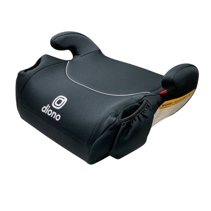 Diono Solana Backless Booster Seat, 2024, Black