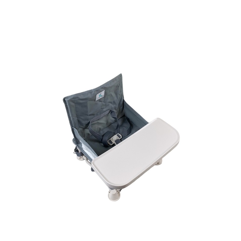Hiccapop OmniBoost Travel Booster Seat, Slate Gray