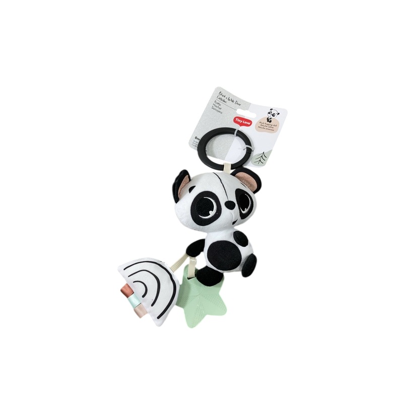 Tiny Love Take Along Rattle Toy, Panda