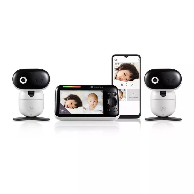 5.0″ Wi-Fi HD Motorized Video Baby Monitor- Two Camera – PIP1610-2 HD CONNECT