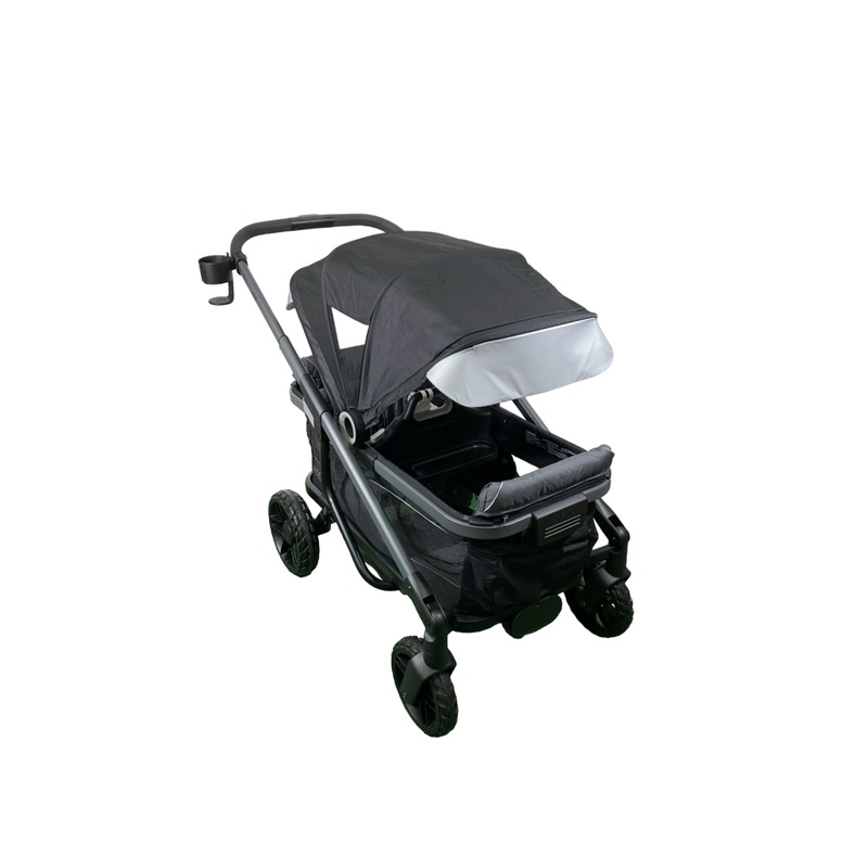 Evenflo Shyft Rideshare All-Terrain Performance Stroller Wagon, 2024, Sterling Black
