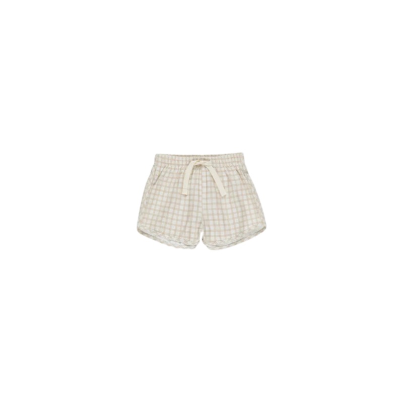 Quincy Mae Swim Shorts – Oak Check