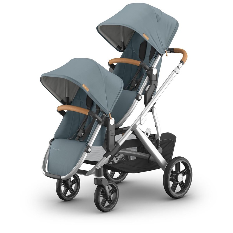 UPPAbaby Vista V3 Double Stroller with RumbleSeat V3 Bundle – Callum
