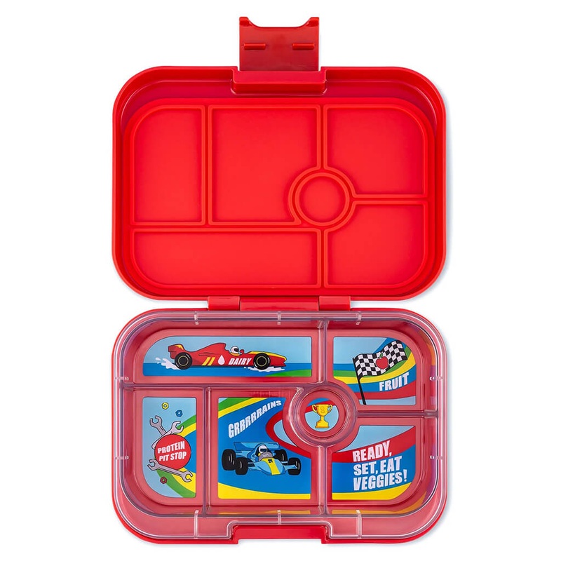Yumbox Bento Original Lunchbox Roar Red