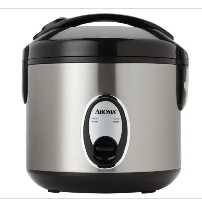 8 Cup Rice Cooker – Stainless Steel ARC-904SB: Digital Rice Maker