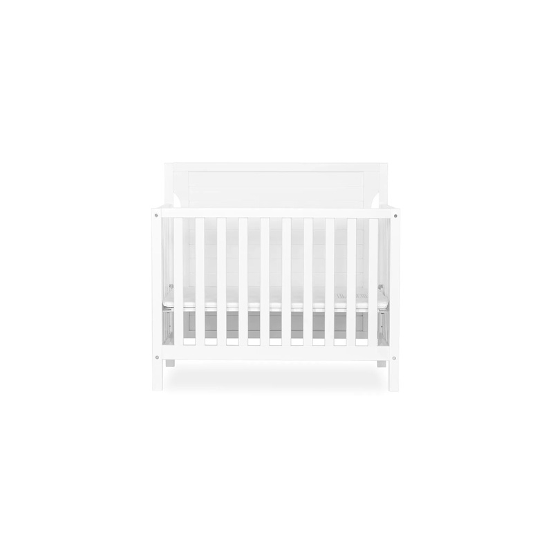 Bellport 4-in-1 Convertible Mini/Portable Crib – White