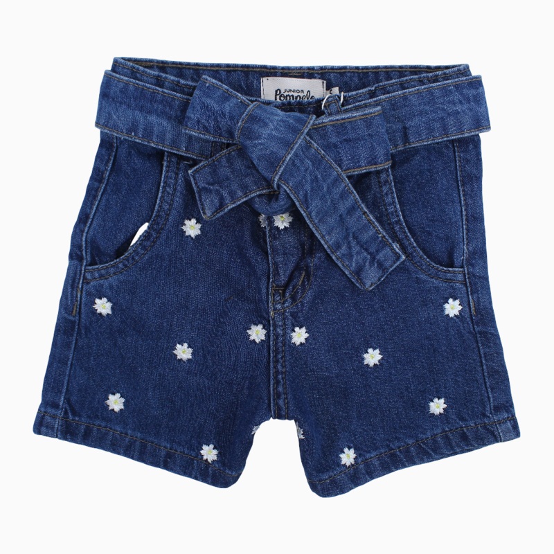 Girls Jean Shorts  Navy Blue