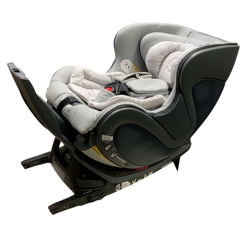 Babyark Premium Convertible Car Seat, 2024, Charcoal Grey / Glacier Ice