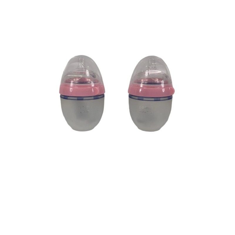 Comotomo Bottles 2 Pack, Pink, 5oz