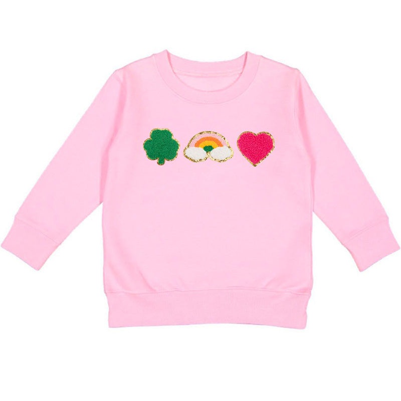 Lucky Treats St. Patrick’s Day Sweatshirt – Pink