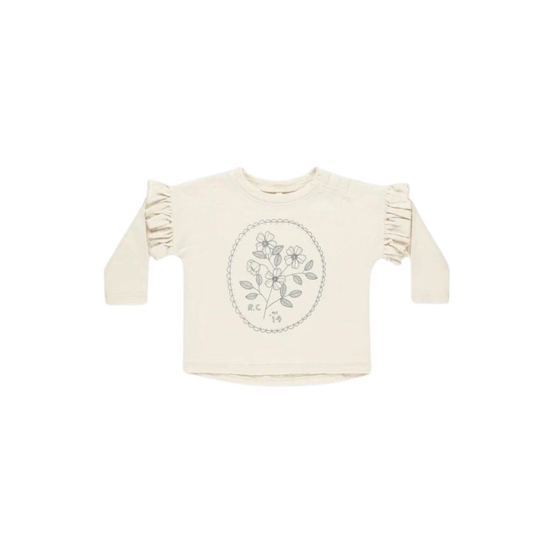Rylee + Cru Ruffle Long Sleeve Tee – Wildflowers