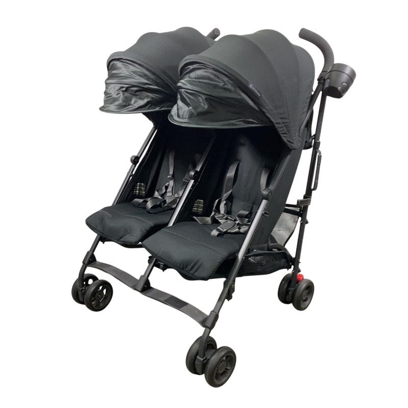 UPPAbaby G-Link V2 Double Stroller, 2024, Jake (Black)
