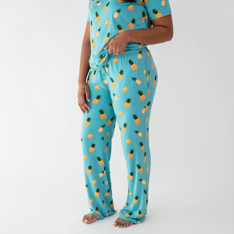 Women’s Lounge Pants in Pineapple
