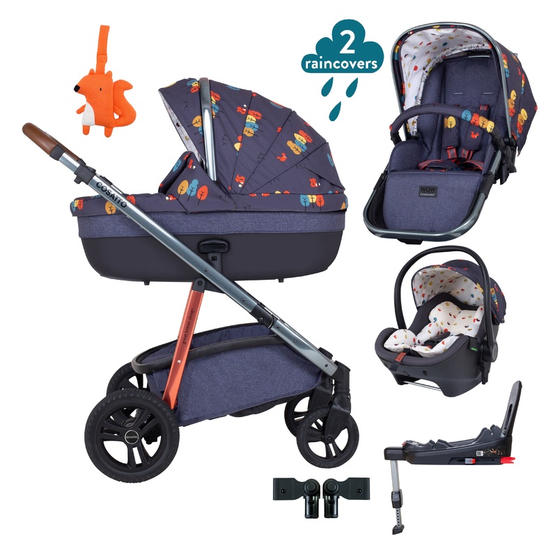 Wow Continental Car Seat and i-size Base Bundle Parc